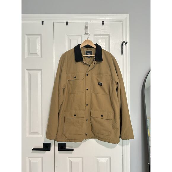 Vans Men’s Brown Thick Utility Winter Jacket XL - Picture 1 of 4